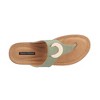 GC Shoes Genelle Hardware Comfort Slide Wedge Sandals - 3 of 4