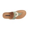 GC Shoes Genelle Hardware Comfort Slide Wedge Sandals - image 3 of 4