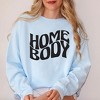 Simply Sage Market Women's  Garment Dyed Graphic Sweatshirt Homebody Wavy - image 3 of 3