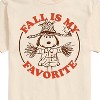 Men's - Peanuts - Fall Is My Favorite Short Sleeve Graphic T-Shirt - 2 of 4