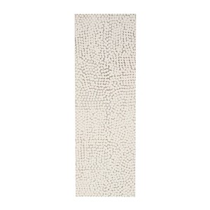 48"x16" Wooden Geometric Handmade Abstract Spotted Panel Wall Decor White - Olivia & May: Carved MDF, Modern Art, Indoor - 1 of 4