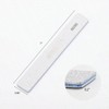 100 Count 80/80 Grit Rectangle Nail Files, Reusable Coarse Double Sided Emery Boards for Acrylic Nails - 2 of 4
