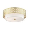 Livex Lighting Calinda 4 - Light Semi-Flush Mount in  Soft Gold - 3 of 4