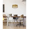 Elegant Lighting Tully 4 lights pendant in brass - 2 of 4