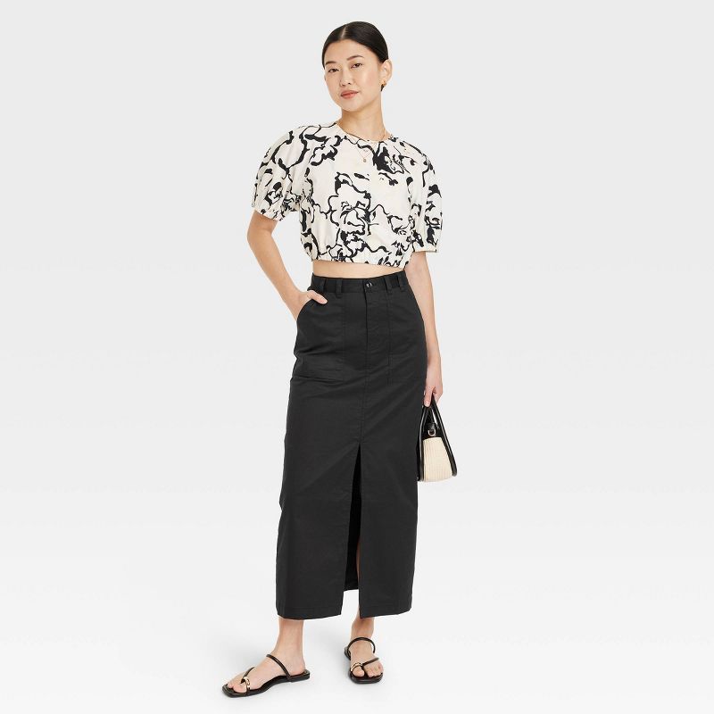 Women's Utility Maxi Skirt - A New Day™, 4 of 11