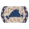 Earth Rugs Martha’s Vineyard Coastal Living Coaster – Square Printed Drink Mat 5"x5" - 2 of 3
