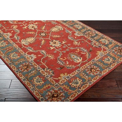 Daysland 3' x 12' Rust Wool Tufted Runner Rug