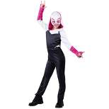 Kids' Marvel Ghost-Spider Gwen Halloween Costume Jumpsuit with Mask
