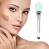 Unique Bargains Durable Rhombus Stripe Facial Mask Brush 1 Pc - 2 of 4