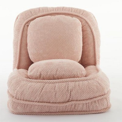 SYFERLORY Human Dog Bed ,Lazy Sofa Couch ,5 Adjustable Position,Pink