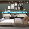 PAGED Twin Size Metal/Farmhouse Daybed Frame, Multi-Functional Designs (Trundle/Drawers/Headboard) for Bedrooms/Living Rooms/Guest Rooms - 3 of 4