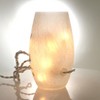 Home Decor 7.25 In Lighted Glass Vase Birdhouse Flowers Birds Novelty Sculpture Lights - 2 of 2