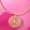 Ross-Simons Italian 14kt Yellow Gold Filigree Medallion Pendant Size 2.00 - 4 of 4