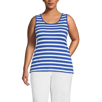 Lands' End Women's Cotton Tank Top