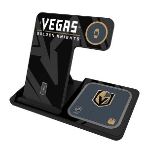 NHL Western Conference Teams Monocolor Tilt 15-Watt 3 in 1 Charging Station - 1 of 4