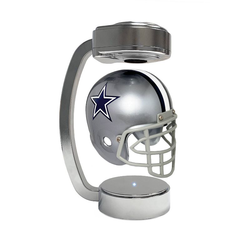NFL Dallas Cowboys Chrome Mini Hover Helmet Sports Memorabilia, 1 of 3