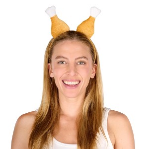 Orion Costumes Turkey Drumstick Adult Costume Headband - 1 of 4