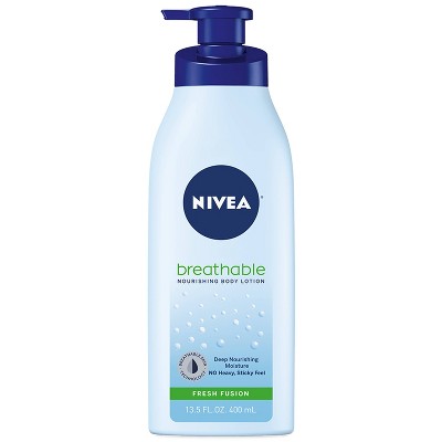 Nivea Breathable Fresh Fusion Scented Body Lotion For Dry Skin