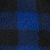 plaid black & navy