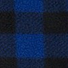 plaid black & navy