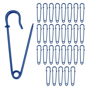 Unique Bargains Sewing Upholstery Spring Lock Blanket Bulk Large Safety Pins 30 Pcs - 1 of 4