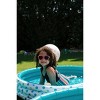 CocoNut Outdoor Rae Dunn 54" Mini/Kiddie Pool - Aqua Polka Dot Patterned - HELLO SUMMER - 2 of 4