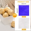 Unique Bargains Aluminum Foil Textured Surface Candy Making Wrapper 100 Pcs - 2 of 4