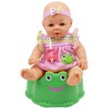 Dream Collection: New Born Baby Doll Care Set with Training Potty - 2 of 4