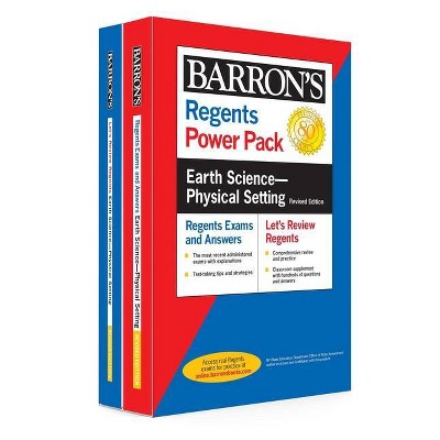 Regents Earth Science--Physical Setting Power Pack Revised Edition - (Barron's Regents NY) by  Edward J Denecke (Paperback)