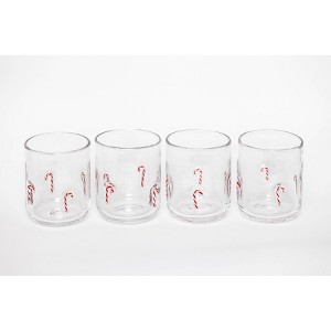 Jeanne Fitz Exterior Icon Set of 4 Tumblers Candy Cane - 1 of 4