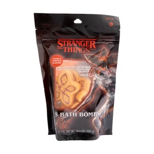 Stranger Things Molded Bath Bombs - 10.6oz/5ct - 1 of 4