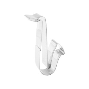 Unique Bargains Pastry Cutter Music Note Cookie Cutter Dishwasher Safe Stainless Steel Silver Tone 1Pcs - 1 of 4