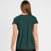 Calypsa Women's Loose Fit Short Sleeve UPF 50+ Adele Swim Top - 2 of 4