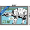 Trends International Star Wars: New Vintage - AT-AT Framed Wall Poster Prints - 3 of 4