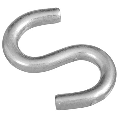 National Hardware Zinc-Plated Steel 2 in. L S-Hook 125 lb 1 pk (Case of 50)