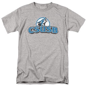 Men's California State University San Bernardino Official Distressed Primary Logo T Shirt - 1 of 4