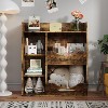 Kids Toy Storage Organizer, Kids Bookshelf - 4-Tier Multi-Shelf with 5-Cubby & Bins for Toys/Books, Ideal for Playroom/Bedroom/Nursery/Classroom - 2 of 4