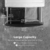 IRIS USA Plastic 4 Drawer Storage Cart, Organizer Unit for Bedroom, Closet, Kitchen, Bathroom, Laundry Room, Dorm - 3 of 4