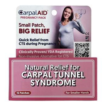 Carpal AID Clear Hand-Based Carpal Tunnel Support, for Either Hand