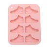 Unique Bargains Candy Mould 8-Cavity Sneaker Shoe Candy Mould Hand Wash 6.3"x4.96"x0.71" 1 Pc - 3 of 4