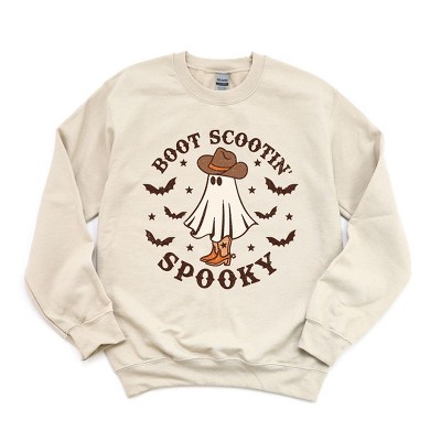 Simply Sage Market Women s Graphic Sweatshirt Boot Scootin Spooky