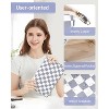 Narwey Small Checkered Makeup Bag for Purse Small Cosmetic Bag - 3 of 3