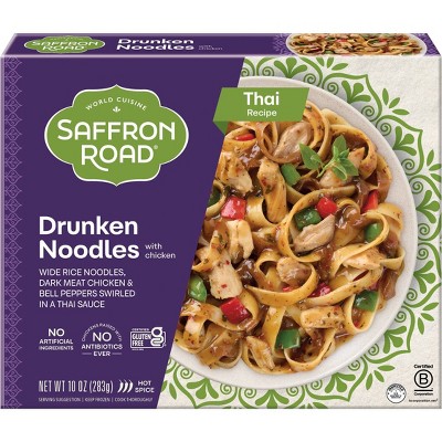 Saffron Road Gluten Free Frozen Drunken Noodles - 10oz
