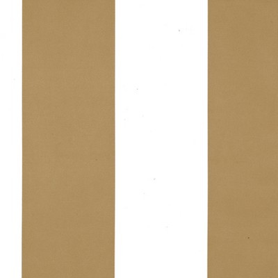 Natural Stripe Polyester Tab Top Indoor/Outdoor Curtain Panel