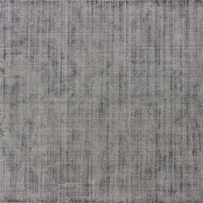 Earl Grey Hand-Knotted Wool Square Area Rug