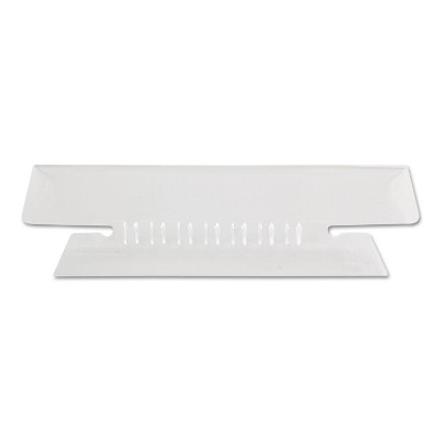 Pendaflex Hanging File Folder Tabs 1/3 Tab 3 1/2 Inch Clear Tab