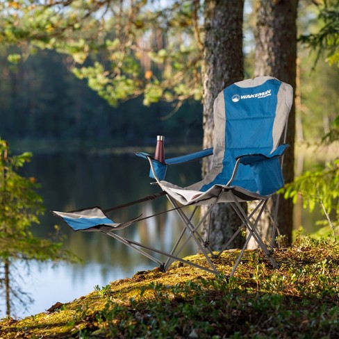 Wakeman Outdoors Camping Chair With Footrest Target