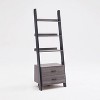 NicBex Industrial Bookcase Multiroom Storage Space Saving Organizer for Living Room Display Solution Bedroom Study - 4 of 4