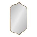 20" x 32" Tyla Framed Wall Mirror Gold - Kate & Laurel All Things Decor