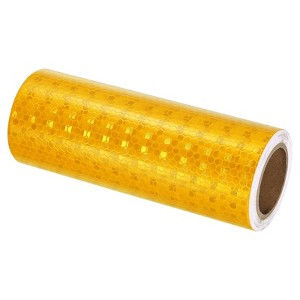 Unique Bargains High Visibility Waterproof Adhesive Warning Safety Reflective Tapes - 1 of 4
